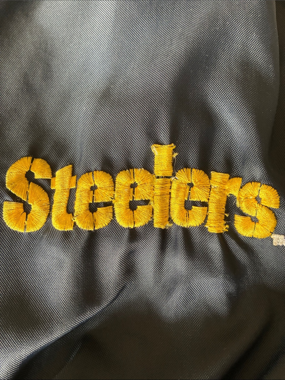 Vintage 90’s Pittsburgh Steelers NFL Sz, M, Black Pullover, Starter Jacket - Picture 12 of 13